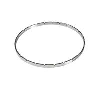 Golden Gate P-11 almenada 24-notch tensión aro - latón niquelado