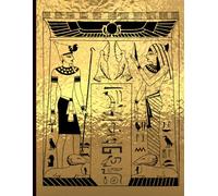 Golden Glyphs: An Ancient Egyptian Themed Dot Grid Journal