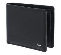 Golden Head Polo Billetera de cuero RFID 11 cm schwarz (113551-8)