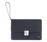 Golden Head Bolsa de hombre Polo Bolsa de cuero para la muñeca 23 cm azul