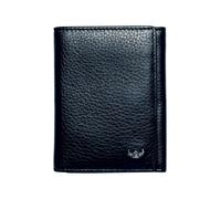 Golden Head Capri Cartera Bloqueo RFID Piel natural 10 cm negro