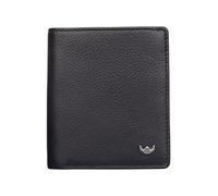 Golden Head Capri Cartera Bloqueo RFID Piel natural 10 cm negro