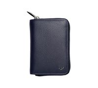 Golden Head Capri Cartera Bloqueo RFID Piel natural 11.5 cm azul