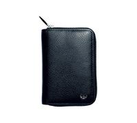 Golden Head Capri Cartera Bloqueo RFID Piel natural 11.5 cm negro