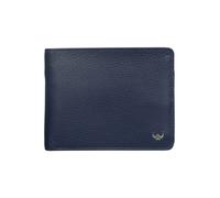 Golden Head Capri Cartera Bloqueo RFID Piel natural 12.5 cm azul