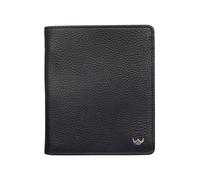 Golden Head Capri Cartera Bloqueo RFID Piel natural 12 cm negro