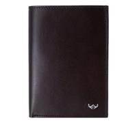 Golden Head Carnet de identidad de Colorado Funda de cuero RFID 8,5 cm rojo