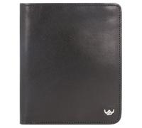 Golden Head Cartera Colorado de cuero RFID 11 cm negro