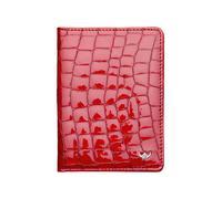 Golden Head Cayenne Carnet de identidad Bloqueo RFID Piel natural 9 cm rojo