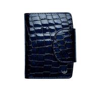 Golden Head Cayenne Cartera Bloqueo RFID Piel natural 12.5 cm azul