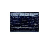 Golden Head Cayenne Cartera Bloqueo RFID Piel natural 14 cm azul