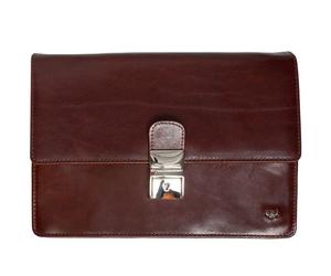 Golden Head Colorado Business Men's Bag Bolsa de cuero para la muñeca 23 cm marrón