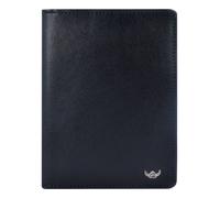 Golden Head Colorado Carnet de identidad Bloqueo RFID Piel natural 9 cm negro