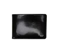 Golden Head Billetera Colorado de cuero RFID 10 cm negro
