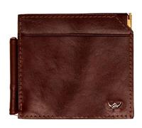 Golden Head Colorado Dollar Clip 10 cm Cuero marrón