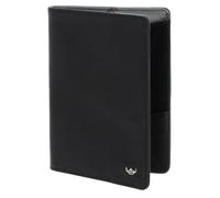 Golden Head Colorado RFID Protect Estuche para pasaporte de cuero 10 cm negro