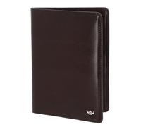 Golden Head Estuche para pasaporte de Colorado de cuero RFID de 10 cm rojo
