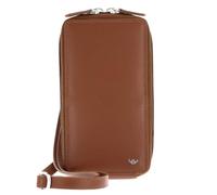 Golden Head Cuero bolsa para móvil Polo RFID Protect Handy-RV-Umhängetasche 4046 Cognac marrón