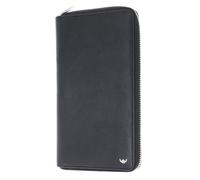 Golden Head Cuero Estuche de identificación Capri RFID Protect RV-Reise Brieftasche 4487 Schwarz Negro