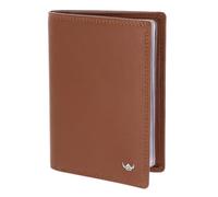 Golden Head Cuero Estuche de identificación Polo RFID Protect Ausweisetui 4430 Cognac marrón