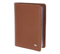 Golden Head Cuero Estuche de identificación Polo RFID Protect Ausweishülle 4408 Cognac marrón
