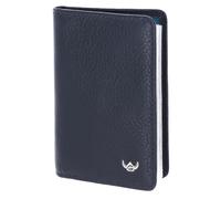 Golden Head Cuero Estuche de Tarjetas Capri RFID Protect Kartenetui 4431 Blau Azul Marino