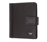 Golden Head Cuero Estuche de Tarjetas Pinza para Billetes Polo RFID Protect Clip-Scheintasche 1906 Dunkelbraun marrón Oscuro