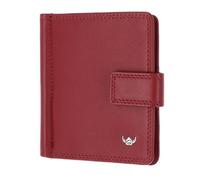 Golden Head Cuero Estuche de Tarjetas Pinza para Billetes Polo RFID Protect Clip-Scheintasche 1906 Rot Rojo Oscuro