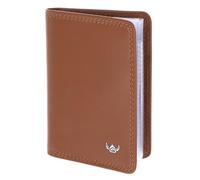 Golden Head Cuero Estuche de Tarjetas Polo RFID Protect Kartenetui 4431 Cognac marrón