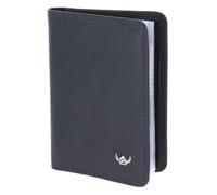 Golden Head Cuero Estuche de Tarjetas Polo RFID Protect Kartenetui 4431 Marineblau Azul Marino
