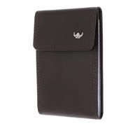 Golden Head Polo Tarjetero Bloqueo RFID Piel natural 12 cm marrón
