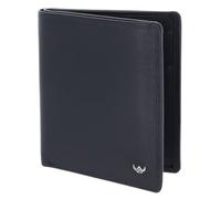 Golden Head Polo Cartera Bloqueo RFID Piel natural 11 cm azul