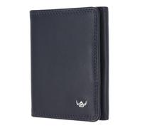 Golden Head Polo Cartera Bloqueo RFID Piel natural 10 cm azul