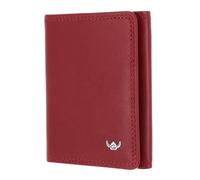 Golden Head Polo Cartera Bloqueo RFID Piel natural 10 cm rojo