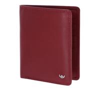 Golden Head Polo Cartera Bloqueo RFID Piel natural 13 cm rojo
