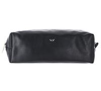 Golden Head Cuero Estuche para lápices Frankfurt Stifteetui 6813 Schwarz Negro