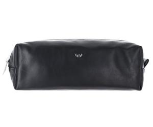 Golden Head Cuero Estuche para lápices Frankfurt Stifteetui 6813 Schwarz Negro
