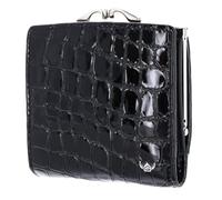 Golden Head Cuero Monedero Cayenne RFID Protect Bügelbörse 2049 Schwarz Negro
