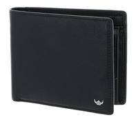 Golden Head Cuero Monedero Dublin Billfold Coin Wallet Black Negro