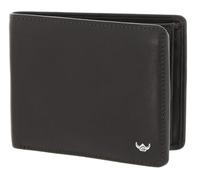 Golden Head Cuero Monedero Dublin Billfold Coin Wallet Brown marrón Oscuro
