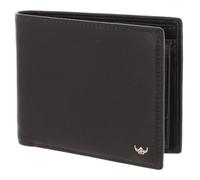 Golden Head Dublin Cartera Bloqueo RFID Piel natural 10 cm marrón