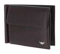 Golden Head Cuero Monedero Pinza para Billetes Capri RFID Protect Clip-Scheintasche 1921 Dunkelbraun marrón Oscuro