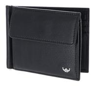 Golden Head Cuero Monedero Pinza para Billetes Capri RFID Protect Clip-Scheintasche 1921 Schwarz Negro