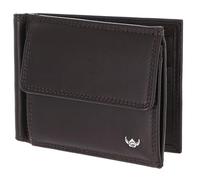Golden Head Cuero Monedero Pinza para Billetes Polo RFID Protect Clip-Scheintasche 1921 Dunkelbraun marrón Oscuro