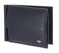 Golden Head Cuero Monedero Pinza para Billetes Polo RFID Protect Clip-Scheintasche 1921 Marineblau Azul Marino