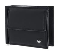 Golden Head Polo Cartera Bloqueo RFID Piel natural 11 cm negro