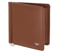 Golden Head Cuero Monedero Pinza para Billetes Polo RFID Protect Clip-Scheintasche 1959 Cognac marrón