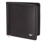 Golden Head Cuero Monedero Pinza para Billetes Polo RFID Protect Clip-Scheintasche 1959 Dunkelbraun marrón Oscuro