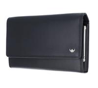 Golden Head Polo Cartera Bloqueo RFID Piel natural 17 cm negro