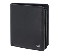 Golden Head Polo Cartera Bloqueo RFID Piel natural 13 cm negro